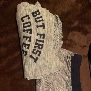 But coffee first pajama set